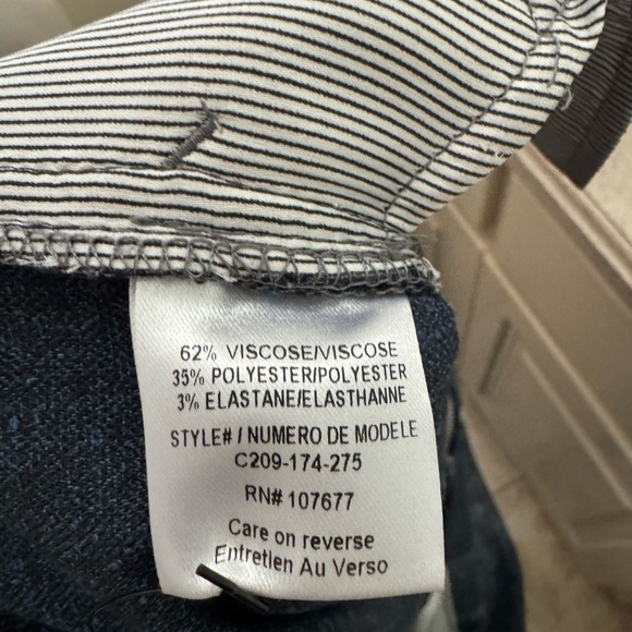 Alice + Olivia gray silver Straight Leg Pants - Picture 7 of 8